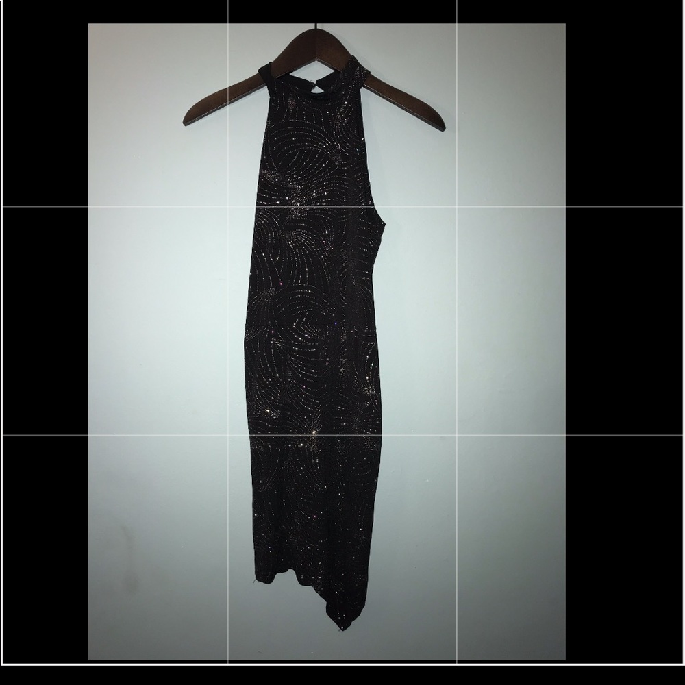 A black dress